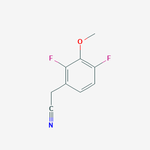 molecular formula C9H7F2NO B1308839 2,4-Difluoro-3-methoxyphenylacetonitrile CAS No. 886499-36-1