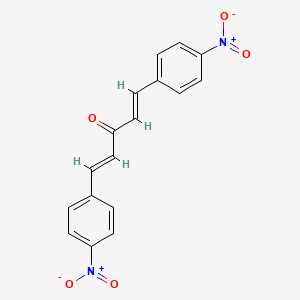 (1E,4E)-1,5-bis(4-nitrophenyl)penta-1,4-dien-3-one