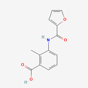 3-[(Furan-2-carbonyl)-amino]-2-methyl-benzoic acid