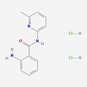 2-amino-N-(6-methylpyridin-2-yl)benzamide Dihydrochloride