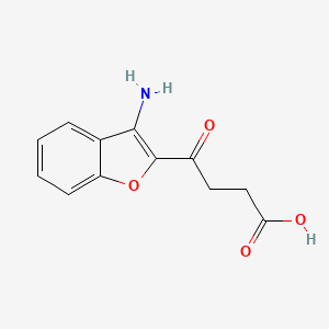 4-(3-Amino-benzofuran-2-yl)-4-oxo-butyric acid