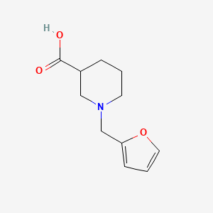 1-(Furan-2-ylmethyl)piperidine-3-carboxylic acid