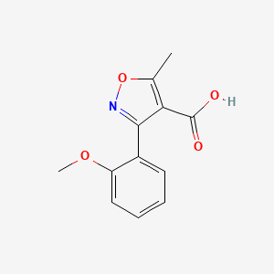 3-(2-Methoxyphenyl)-5-methylisoxazole-4-carboxylic acid