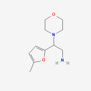 2-(5-Methyl-2-furyl)-2-morpholin-4-ylethanamine