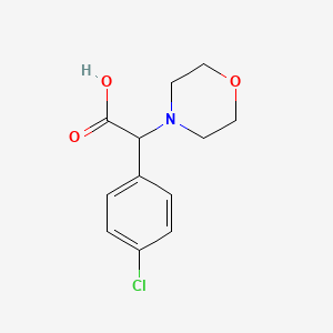 (4-Chloro-phenyl)-morpholin-4-yl-acetic acid