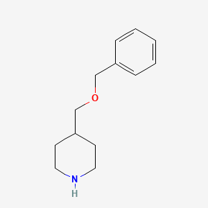 molecular formula C13H19NO B1308968 4-Benzyloxymethyl-piperidine CAS No. 37088-21-4