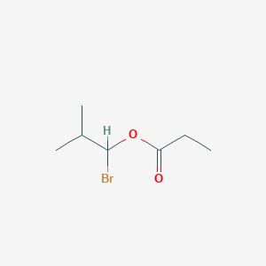 molecular formula C7H13BrO2 B130897 1-Bromo-2-methylpropyl propionate CAS No. 158894-67-8
