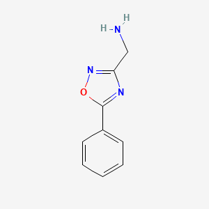 (5-Phenyl-1,2,4-oxadiazol-3-yl)methanamine