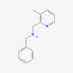 N-Benzyl-1-(3-methylpyridin-2-yl)methanamine