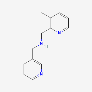 B1308980 (3-Methyl-pyridin-2-ylmethyl)-pyridin-3-ylmethyl-amine CAS No. 883544-35-2