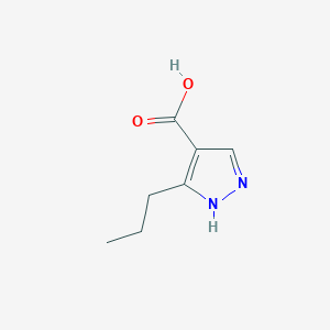 3-Propyl-1H-pyrazole-4-carboxylic acid