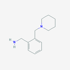 molecular formula C13H20N2 B1309007 2-Piperidin-1-ylmethyl-benzylamine CAS No. 32743-18-3