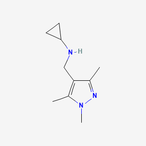 N-[(1,3,5-Trimethyl-1H-Pyrazol-4-Yl)Methyl]Cyclopropanamine