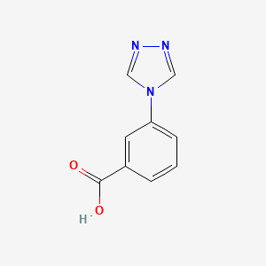 molecular formula C9H7N3O2 B1309051 3-(4H-1,2,4-triazol-4-yl)benzoic acid CAS No. 335255-80-6