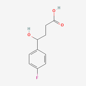 molecular formula C10H11FO3 B1309055 4-(4-Fluoro-phenyl)-4-hydroxy-butyric acid CAS No. 87545-51-5