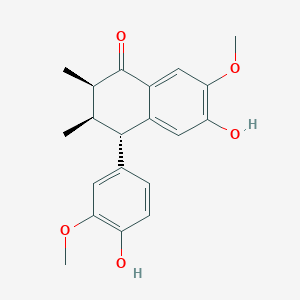 molecular formula C20H22O5 B13090680 ArisantetraloneB 
