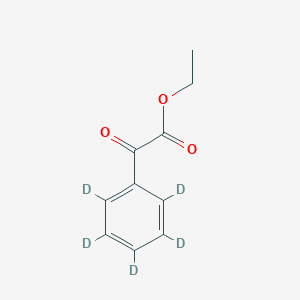 molecular formula C10H10O3 B130907 Ethyl Benzoylformate-d5 CAS No. 1025892-26-5