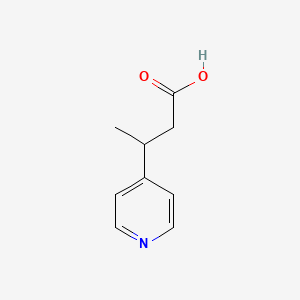 molecular formula C9H11NO2 B1309076 3-(吡啶-4-基)丁酸 CAS No. 373356-33-3