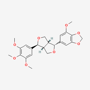 molecular formula C23H26O8 B13090763 EpisesarteminA 