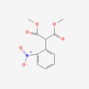 molecular formula C11H11NO6 B1309088 Dimethyl 2-(2-nitrophenyl)malonate CAS No. 26465-37-2
