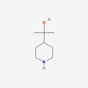 molecular formula C8H17NO B1309101 2-(Piperidin-4-yl)propan-2-ol CAS No. 22990-34-7