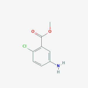 molecular formula C8H8ClNO2 B1309103 Methyl 5-amino-2-chlorobenzoate CAS No. 42122-75-8