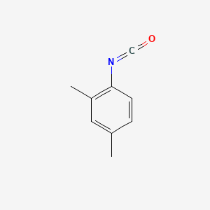 molecular formula C9H9NO B1309110 1-Isocyanato-2,4-dimethylbenzene CAS No. 51163-29-2