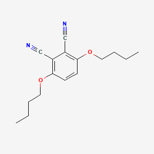 molecular formula C16H20N2O2 B1309115 3,6-Dibutoxyphthalonitrile CAS No. 75942-37-9