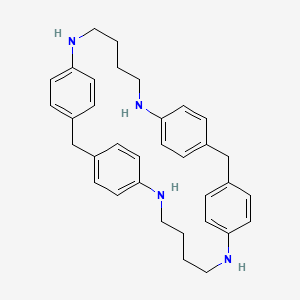 molecular formula C34H40N4 B1309144 1,6,20,25-四氮杂[6.1.6.1]对环辐烷 CAS No. 74043-83-7