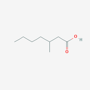 molecular formula C8H16O2 B1309145 3-Methylheptanoic acid CAS No. 53663-30-2