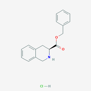 (s)-Benzyl 1,2,3,4-tetrahydroisoquinoline-3-carboxylate hydrochloride