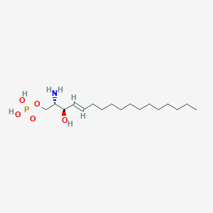 molecular formula C17H36NO5P B1309150 Sphingosine-1-phosphate (d17:1) 