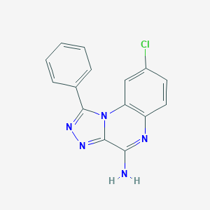 molecular formula C15H10ClN5 B130919 CP-66713 CAS No. 91896-58-1