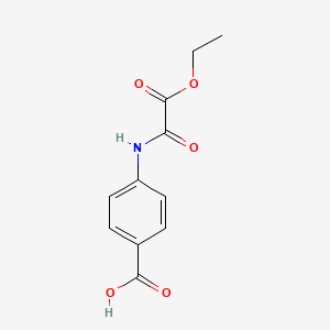 molecular formula C11H11NO5 B1309249 4-(2-乙氧基-2-氧代乙酰胺基)苯甲酸 CAS No. 14121-58-5