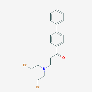 4-(3'-Di(2-bromoethyl)aminopropionyl)biphenyl