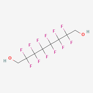 molecular formula C8H6F12O2 B1309257 2,2,3,3,4,4,5,5,6,6,7,7-Dodecafluoro-1,8-octanediol CAS No. 90177-96-1