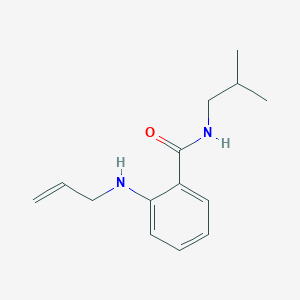 molecular formula C14H20N2O B13092573 2-(Allylamino)-N-isobutylbenzamide 