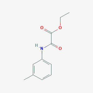 Ethyl [(3-methylphenyl)amino](oxo)acetate