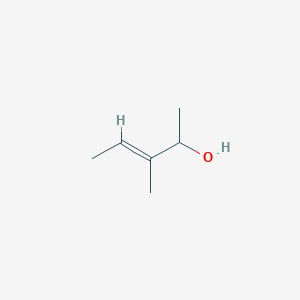 molecular formula C6H12O B13092790 (E)-3-methylpent-3-en-2-ol CAS No. 24652-51-5