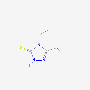 molecular formula C6H11N3S B1309281 4,5-diethyl-4H-1,2,4-triazole-3-thiol CAS No. 29448-78-0