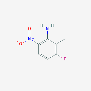 molecular formula C7H7FN2O2 B1309285 3-Fluoro-2-methyl-6-nitroaniline CAS No. 485832-96-0