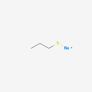 molecular formula C3H8NaS B1309310 Sodium 1-propanethiolate CAS No. 6898-84-6