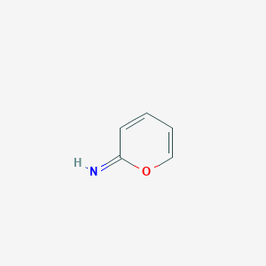 molecular formula C5H5NO B13093465 2H-Pyran-2-imine CAS No. 4703-80-4