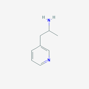 molecular formula C8H12N2 B1309353 1-(Pyridin-3-yl)propan-2-amine CAS No. 71271-61-9