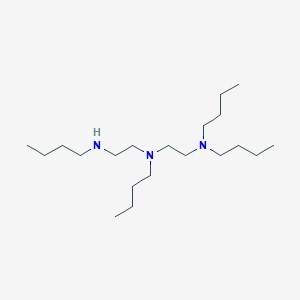 molecular formula C20H45N3 B13093549 N,N'-dibutyl-N'-[2-(dibutylamino)ethyl]ethane-1,2-diamine 