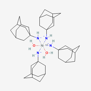 molecular formula C40H68N4NiO2-2 B13093592 1-Adamantylazanide;nickel(2+);dihydrate 