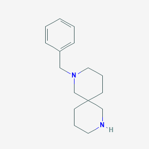 molecular formula C16H24N2 B1309361 2-Benzyl-2,8-diaza-spiro[5.5]undecane CAS No. 401648-35-9