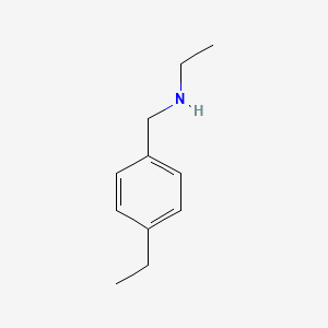 molecular formula C11H17N B1309387 N-(4-ethylbenzyl)ethanamine CAS No. 869941-67-3