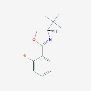 (S)-2-(2-Bromophenyl)-4-(tert-butyl)-4,5-dihydrooxazole