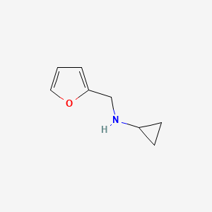 N-(2-furylmethyl)cyclopropanamine